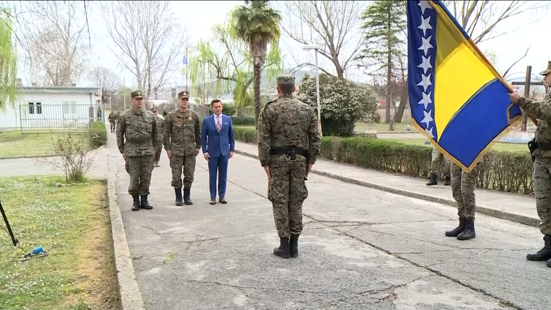 Posjet zapovjedništvu 4. pješadijske brigade OSBiH u Čapljini